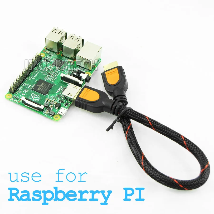 30 см 0.3MTS 0 3 м М v1.4 кабель HDMI 1080 P видео для Raspberry PI и банан Pi BPI-R2 BPI-M3 BPI-M64 BPI-M2 + Ультра |