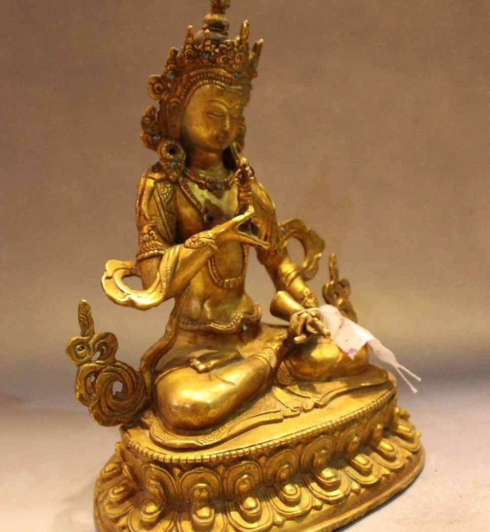 Рукоятка 9 дюймов Ваджрасаттва ваджрадхара Будда Кван-Инь Бодхисаттва