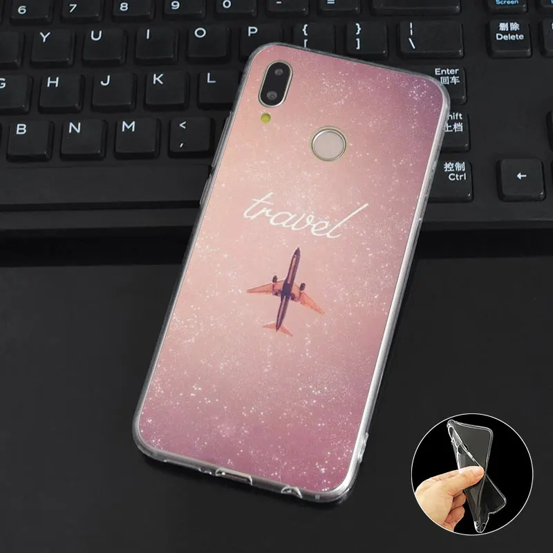 L269 пассажирский самолет Мягкий ТПУ силиконовый чехол для телефона Huawei P8 P9 P10 P20 P30
