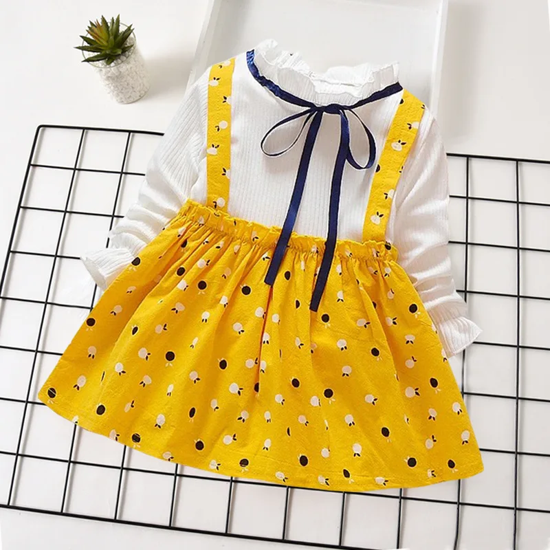 Baby Girls Clothing Spring Toddler Dress Cotton Full Sleeve Girl Plaid Kids Clothes | Детская одежда и обувь