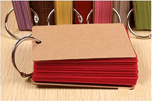 Папка с кольцом легкая флэш карта индексом 50 нерешенных пустых белых страниц 2