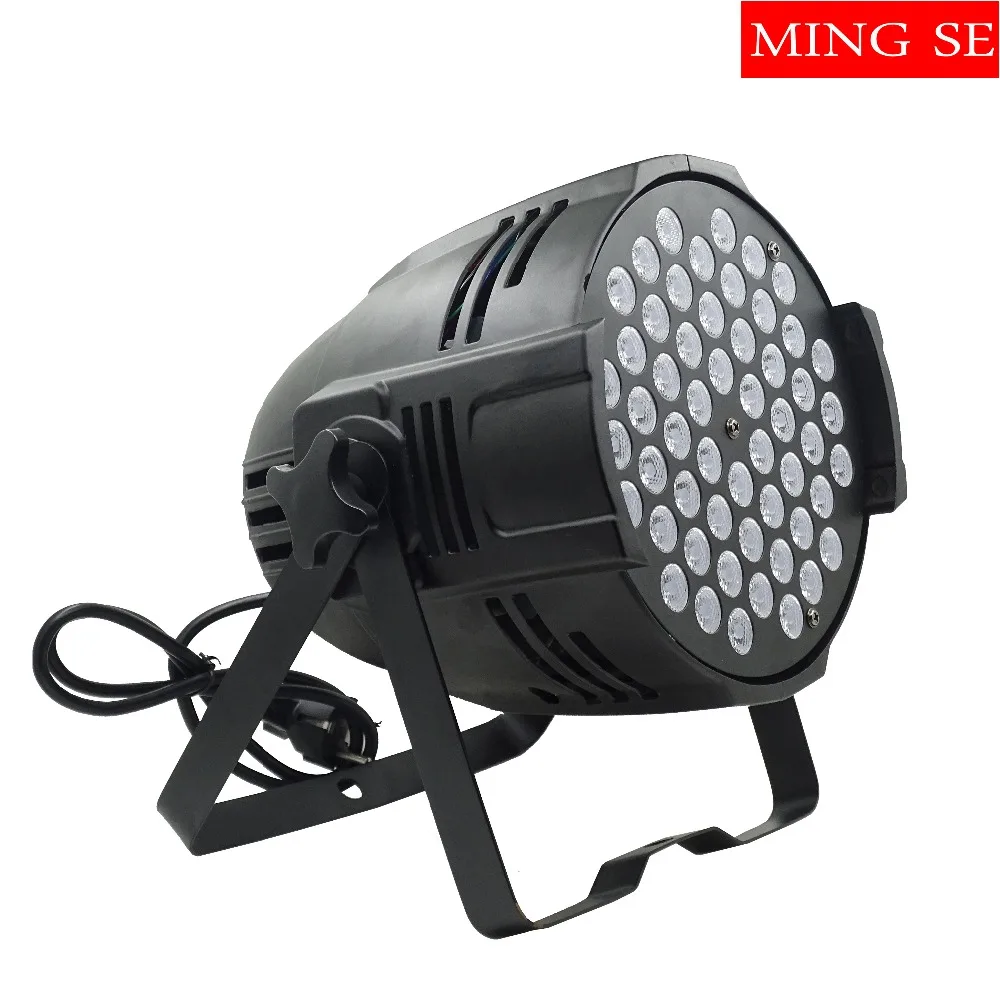 2 шт./лот Led Par огни 54x9 Вт RGB 3в1 Par светодиодные диско-фонари настенные шайбы бар для сцена на вечеринках и шоу огни