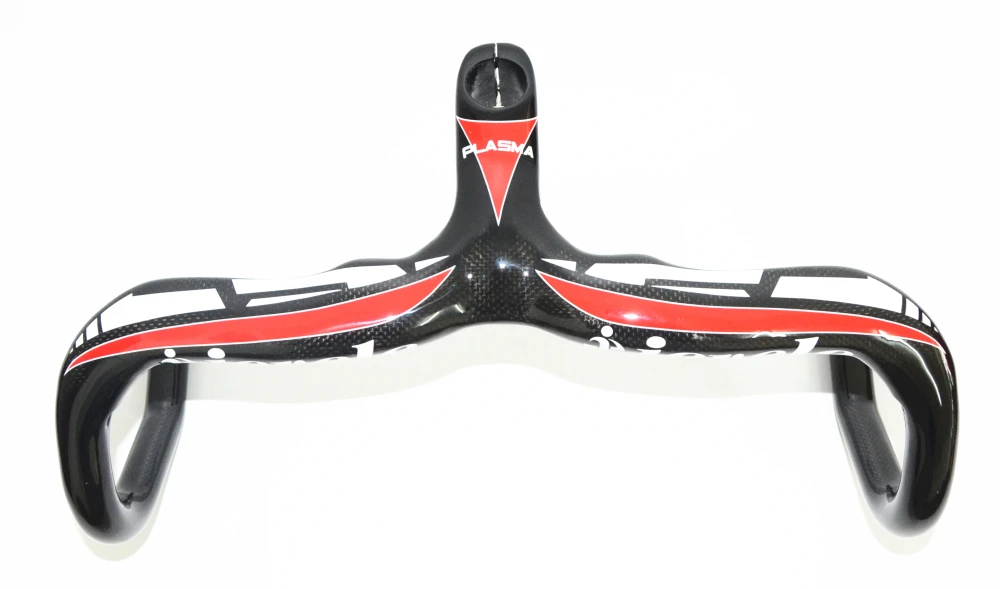 Продажа Велосипедный Интегрированный руль из углеродного волокна со стержнем 28,6 мм