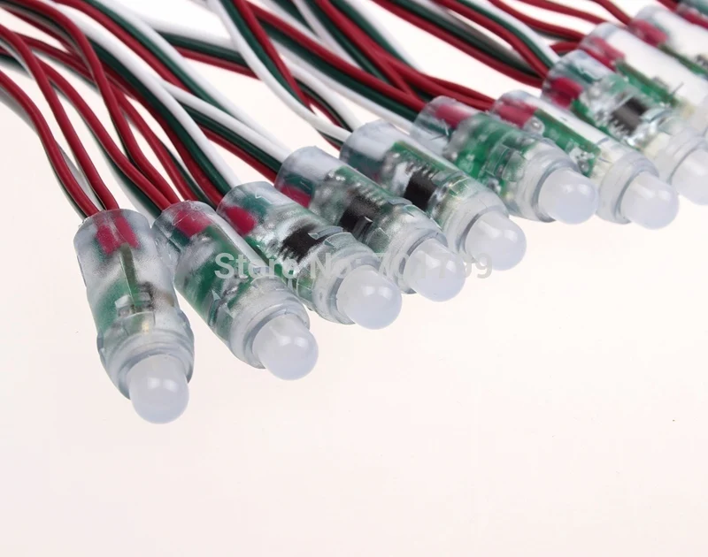 Доступный пиксельный модуль WS2811 IC DC5V 50 светодиодных узлов Пиксельная строка IP68