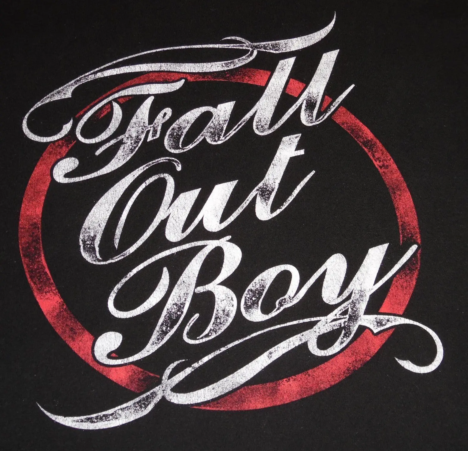 Fall Out Boy-band logo футболка-Размер M-средний | Мужская одежда