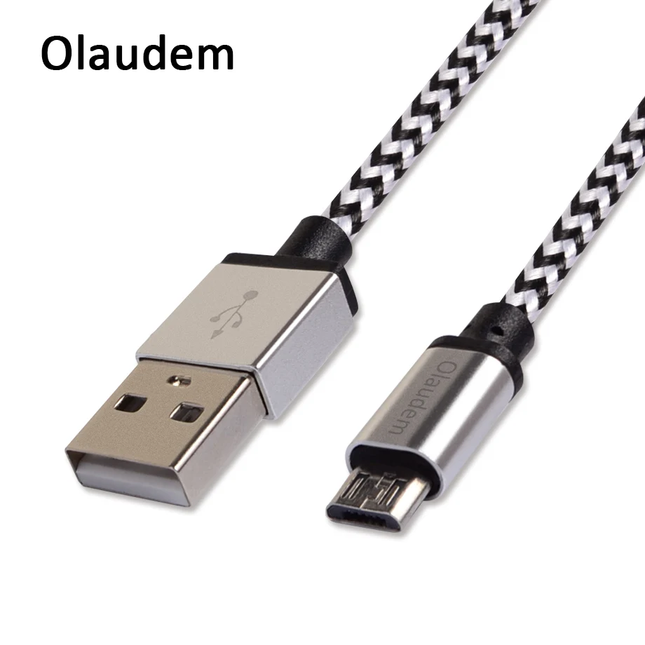 Шейные скобки... мобильный телефон кабель Micro USB кабели плетеный нейлоновый usb Android