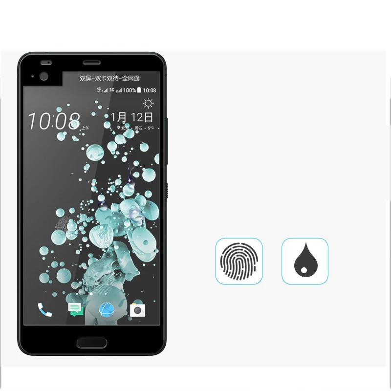 2 шт. закаленное стекло для HTC U Ultra защита смартфона 9H твердая Защитная пленка