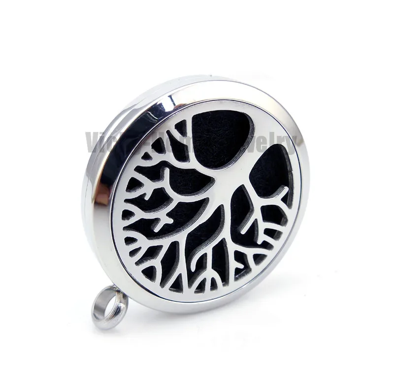 С цепочкой подарок с Подарочный дизайн дерева (30 мм) диффузор эфирных масел