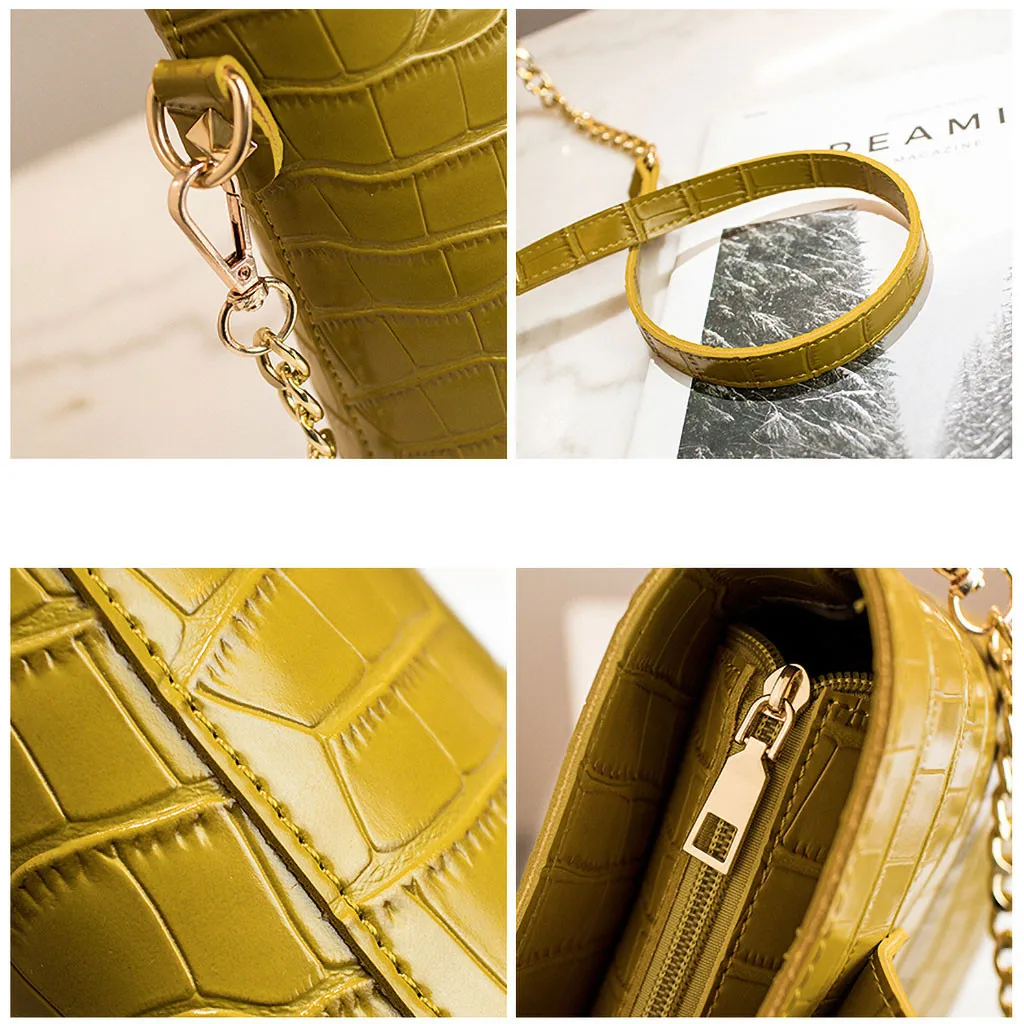 European and American Style Women Small Square Bag Wild Casual Messenger Handbag Shoulder 25 Drop shipping | Багаж и сумки