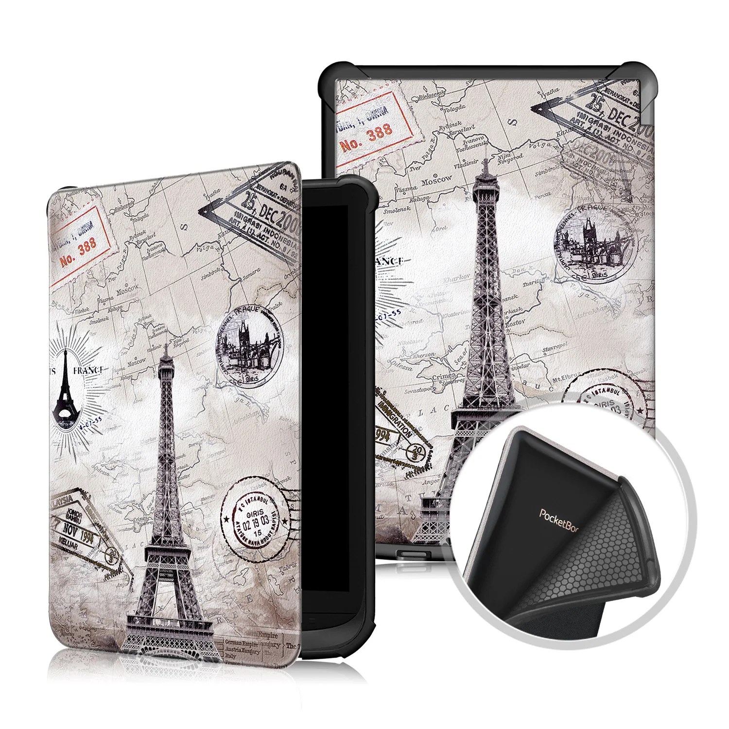 Магнитный смарт-чехол для Pocketbook 616/627/632 Basic Lux2/Touch Lux4 чехол планшета с функцией