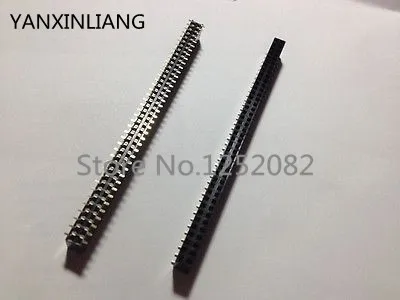 5 шт. шаг 2 54 мм 2*40 Pin 80 женский двухрядный SMT контакт SMD коннектор | Обустройство