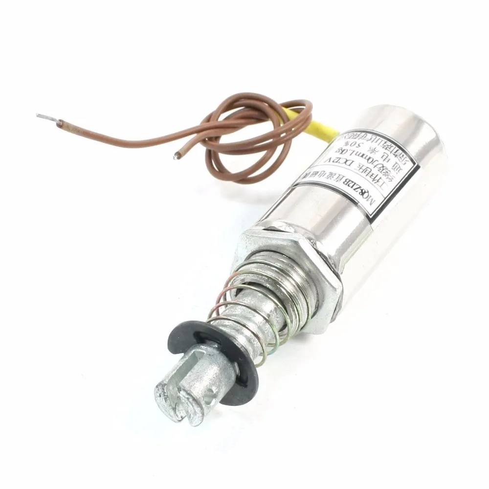 Проводной Плунжер с электромагнитом постоянный ток 12 в 1 кг MQ8 Z12B|electromagnet