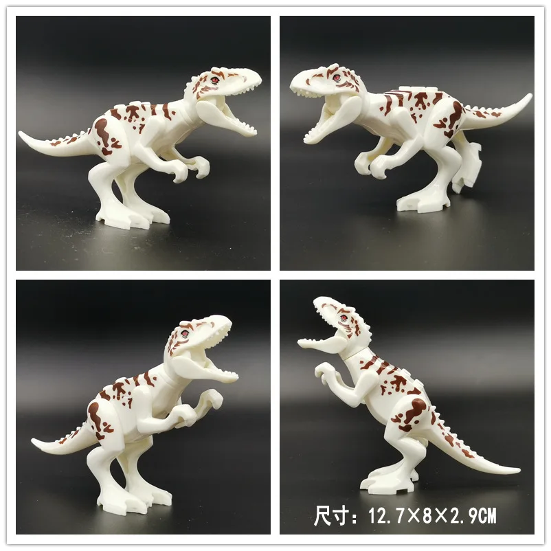 Assemble Building Blocks Dinosaur World Pterosaurs Tyrannosaurus Models Toys for Children Birthday Gift Compatible Animal Blocks