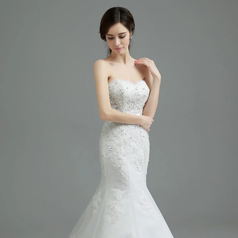 Robe De Mariage 2019 милое платье без рукавов с бусинами праздничное поясом Vestido Noiva