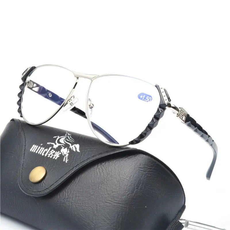 MINCL/прогрессивные Мультифокальные очки для чтения дизайнерские женские модные