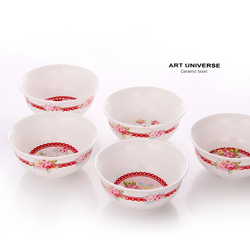 Послеротовые кружевные розовые керамические чаши с цветами фарфоровая посуда 4 5