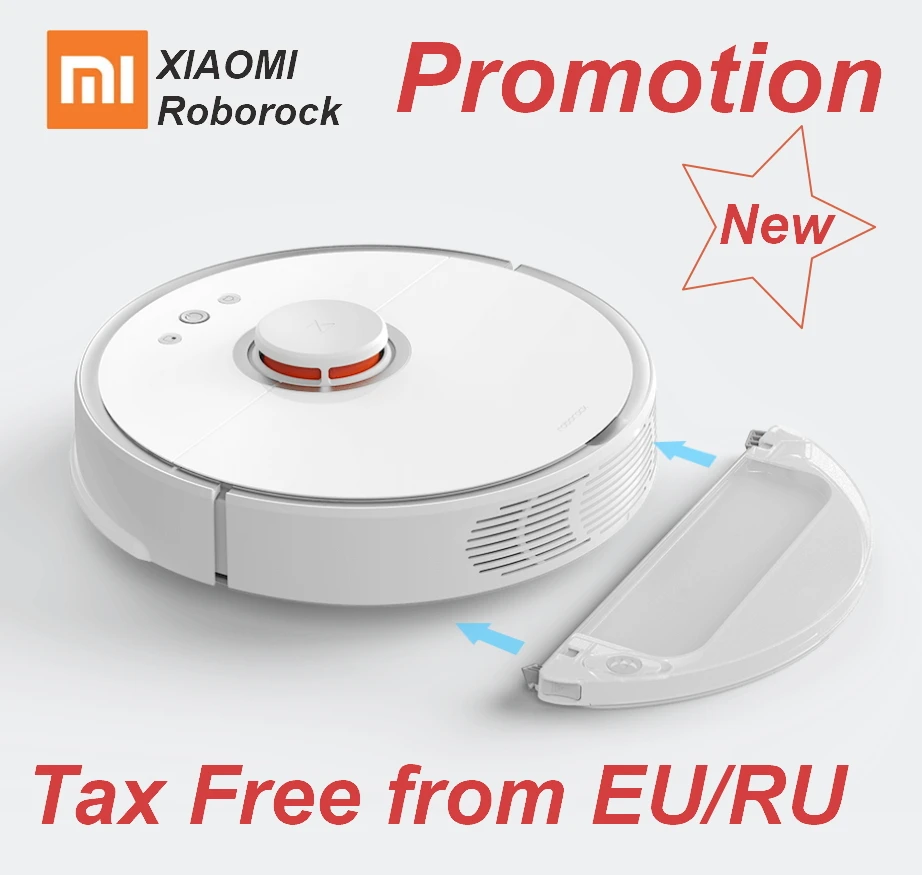 Робот пылесос xiaomi roborock s50 международная версия 2 с уборкой и подметанием Wi Fi