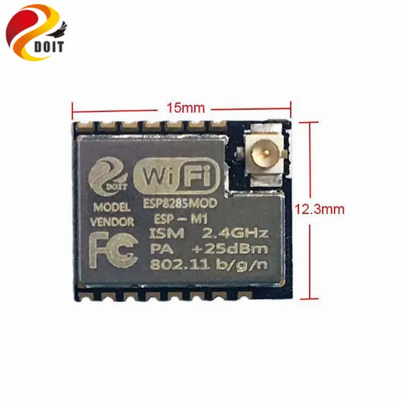 Мини-модуль беспроводной передачи Wi-Fi компактный совместимый с ESP8266 | Игрушки и