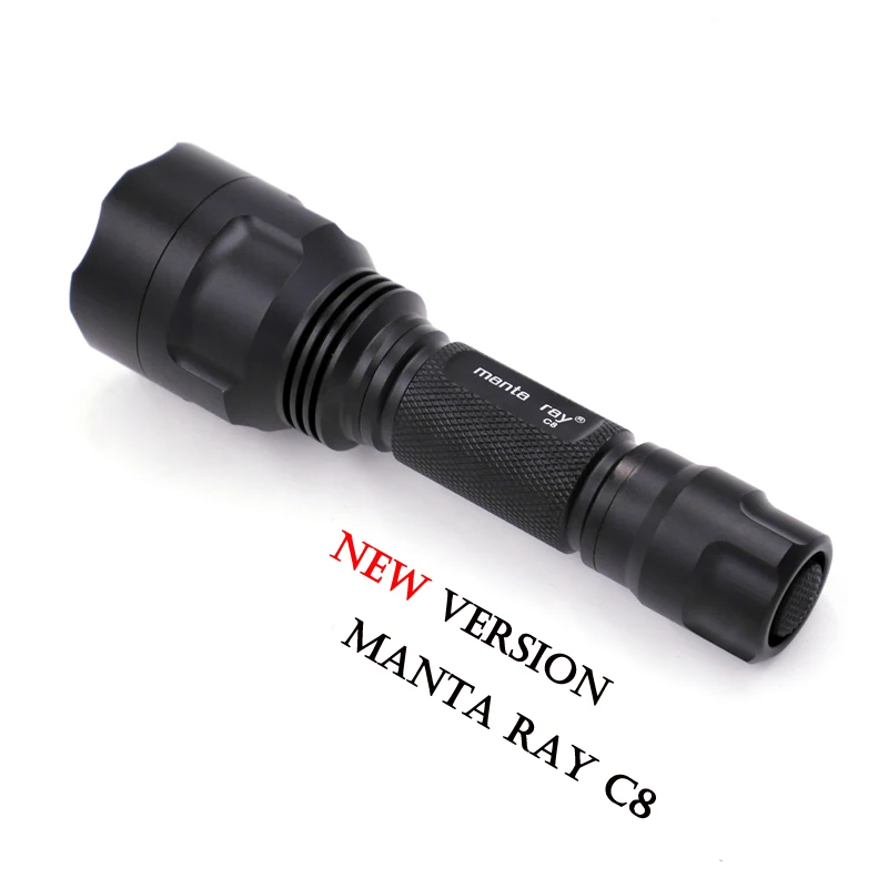 AMC7135 новая светодиодная вспышка Manta Ray C8|light defense|c8 creehunting torch |