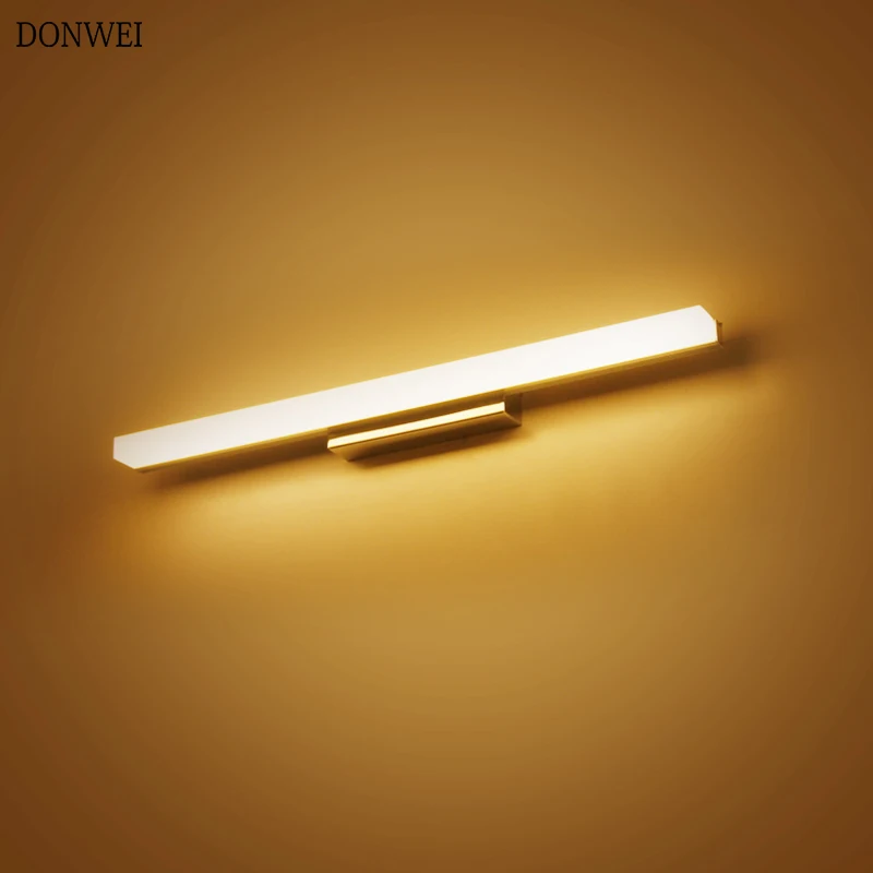Светодиодный настенный светильник DONWEI из нержавеющей стали 9 Вт 12 зеркальный