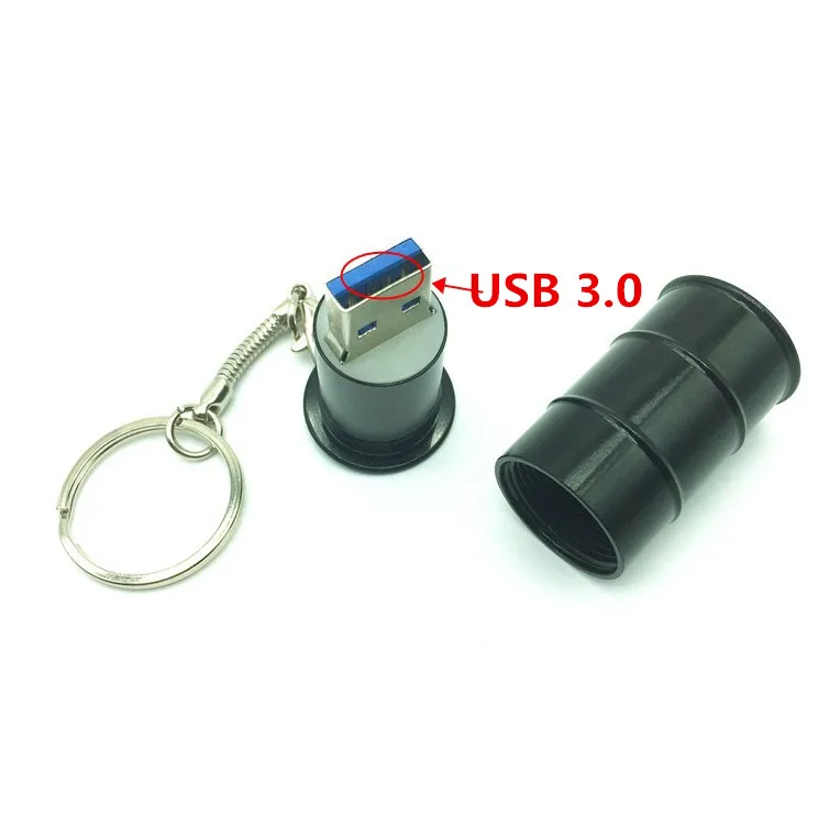USB 3.0 флеш накопитель с цепочкой для ключей 8 ГБ 16 32 64 ГБ|64gb usb|metal usbpendrive 8gb |