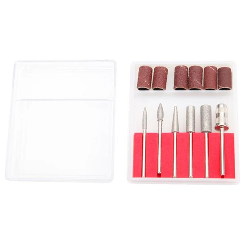 

Glazing Machine Electric Nail Drill Bits Manicure Set File Pedicure Grey Nail Pen Machine Set Kit Mill Cutter Machine Nail tools