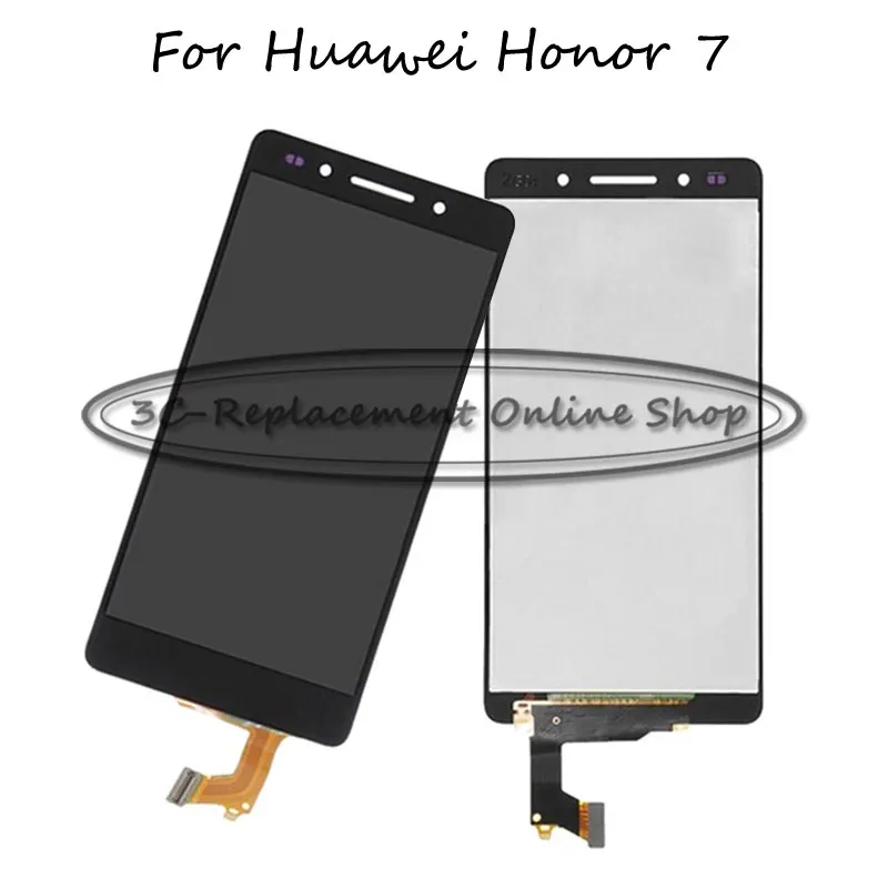 BlackWhiteGold для Huawei Honor 7 PLk-TL01H PLK-L01 PLK-UL00 PLK-AL10 LCD дисплей + сенсорный экран дигитайзер в