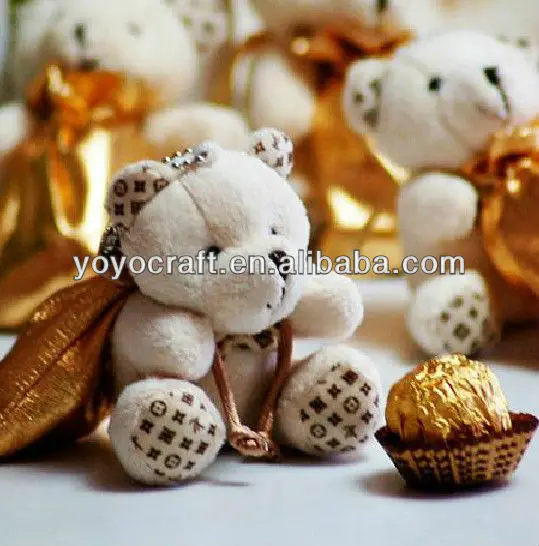 

wedding candy package teddy bear wedding favor candy bags