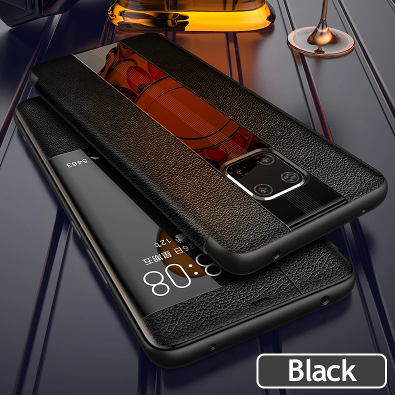 Huawei mate 20 кожаный чехол Vpower Роскошный кожаный флип-чехол s для huawei mate 20 Pro/mate 20 X/mate 20 RS чехлы для телефонов