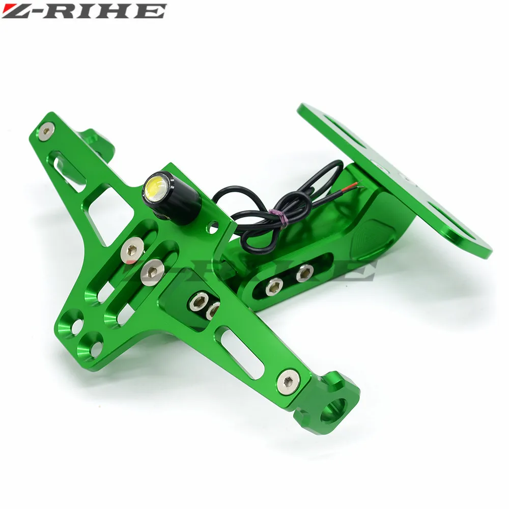 Подставка для номерного знака мотоцикла Kawasaki Z800 z750 z1000 EX ninja 250 300|ninja 250|250 ninjasports bike |