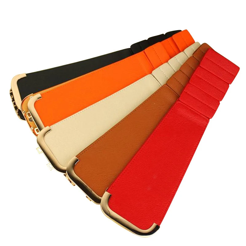 Новинка 2016 женщин Краткое ремень женский широкий пояс украшения упругой моды