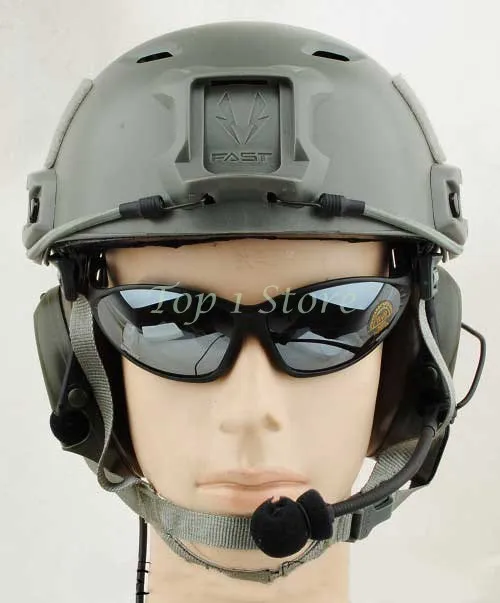 Роскошные регулируемые быстросъемные шлемы с креплением NVG и боковой