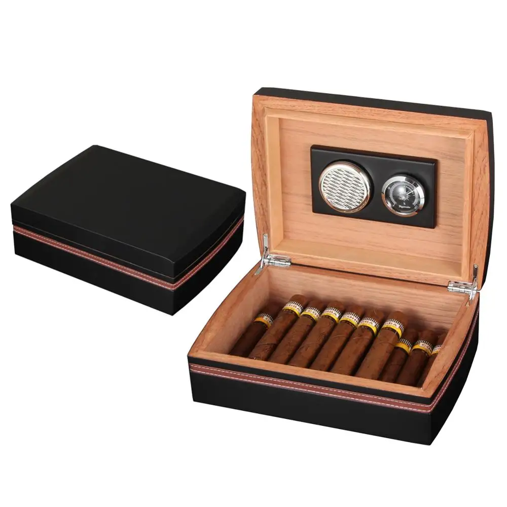 GALINER Cedar Wood дорожная коробка для сигар с гигрометром увлажнителя сигары