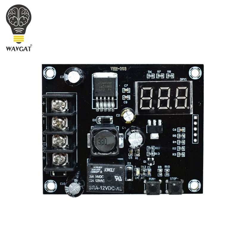 WAVGAT VHM 003 зарядки Управление модуль цифровой светодиодный Дисплей хранения