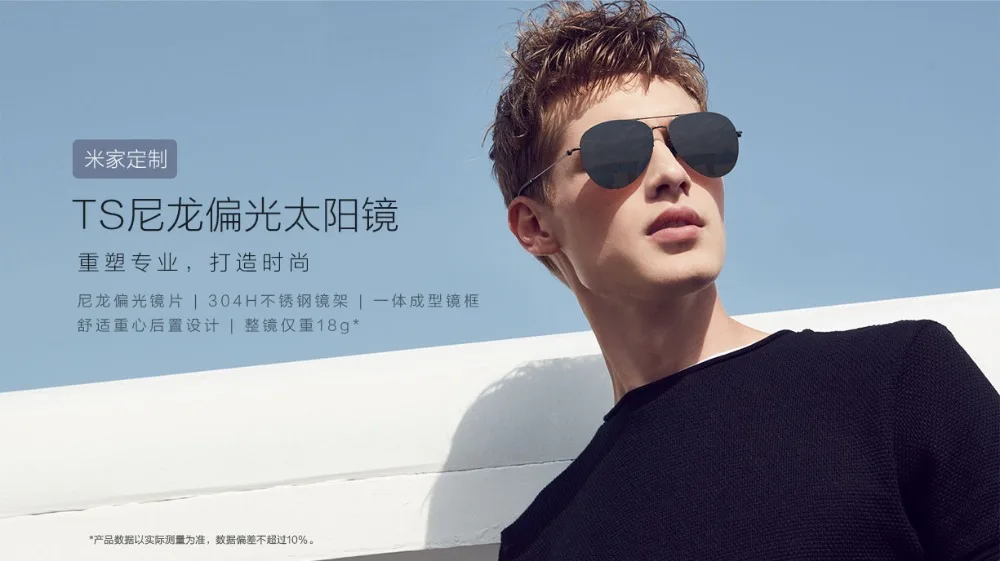 Xiaomi Turok Steinhardt TS брендовые нейлоновые Поляризованные Солнцезащитные зеркальные линзы из нержавеющей стали очки с защитой от ультрафиолетовых лучей для путешествий на открытом воздухе для мужчин и женщин