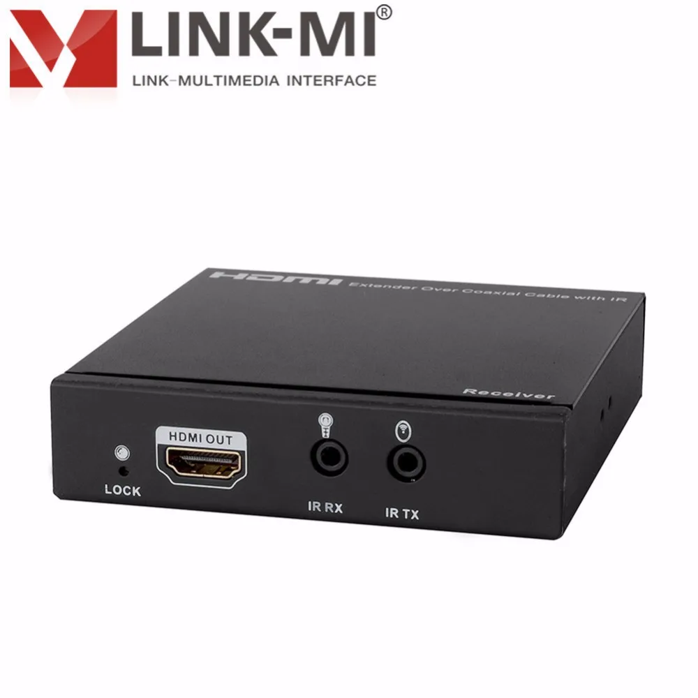 LINK MI LM CX100IR 100 m/328ft HDMI по коаксиальному удлинителю с ИК диапазоном одиночной связи