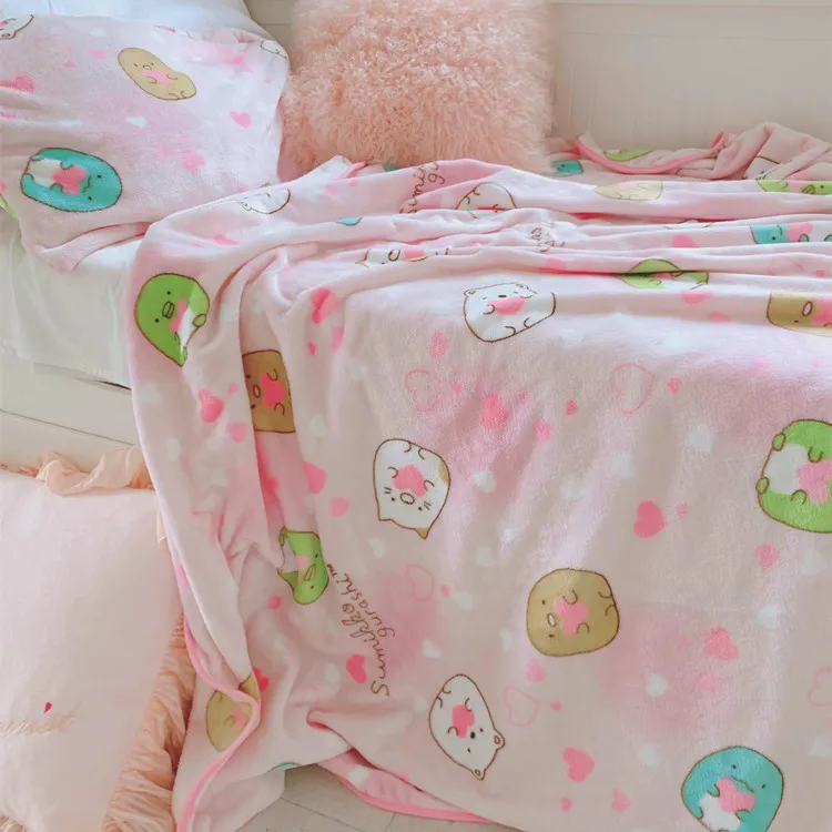 Новинка милая супермягкая плюшевая Детская кукла Sumikko gurashi мультяшная Розовая