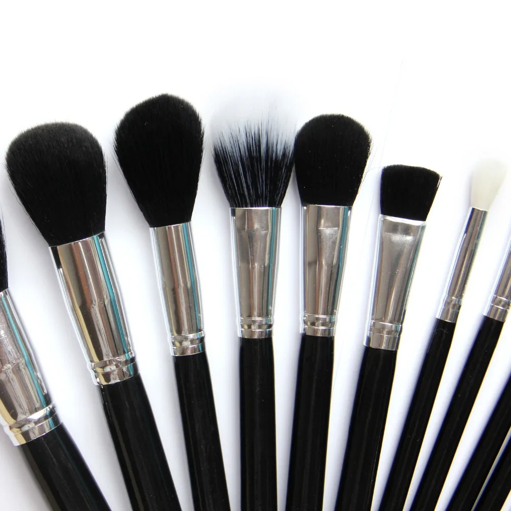 Новинка 15 шт. Профессиональные кисти для макияжа основа плоская кабуки набор pinceis