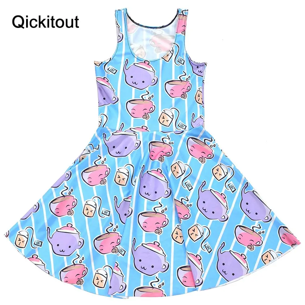 Платье женское сексуальное яркое без рукавов с цифровым принтом|new dress|women dresshot dress