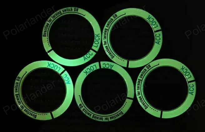 Наклейка для запуска двигателя автомобиля переключатель зажигания крышка