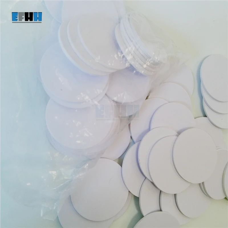 Перезаписываемая rfid-карта T5577/T5567/T5557 диаметр 25 мм 125 кГц | Безопасность и защита