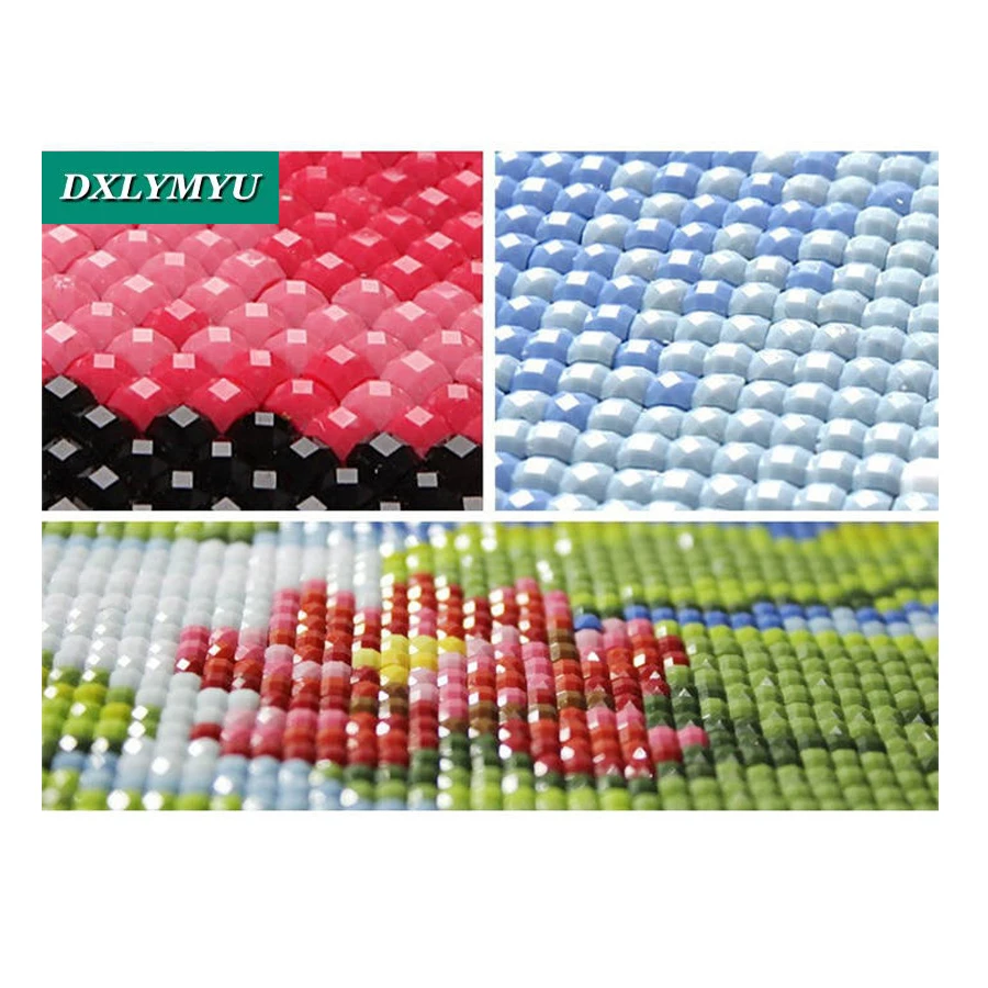 Алмазная вышивка портрет картина стразы бриллиант рукоделие квадратная