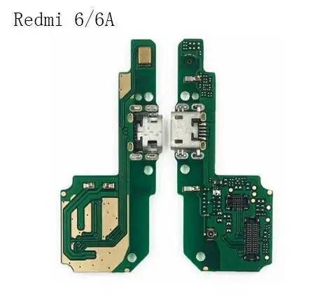 Для Xiaomi Redmi 6/6A/Redmi 6 Pro/Note 6 Pro Micro usb зарядный док-порт зарядное устройство разъем плата гибкий ленточный кабель