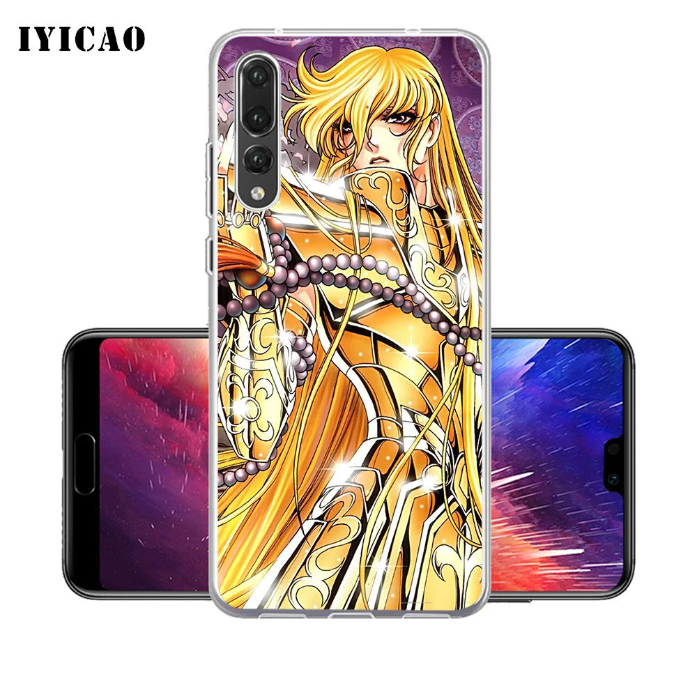 IYICAO мультяшный Мягкий силиконовый чехол для телефона Saint Seiya Huawei P30 P20 Pro P10 P9 P8 Lite P