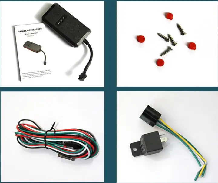 Мини мотоцикл GPS GSM GPRS отслеживание обновления GT003 Автомобиль трекер ACC