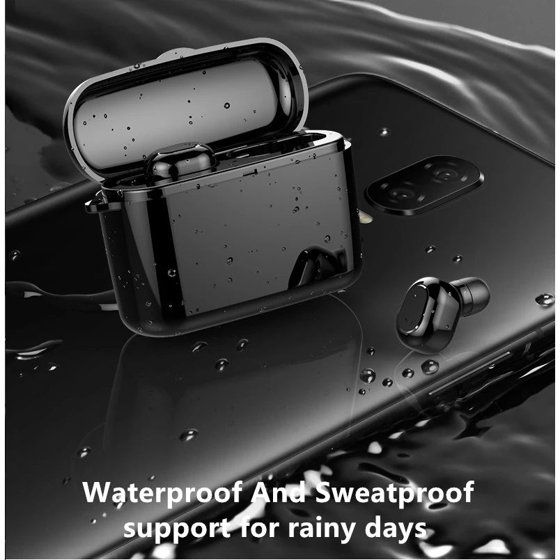 YPAY M8W Bluetooth 5 0 гарнитура Беспроводные наушники Мини Спортивные маленькие