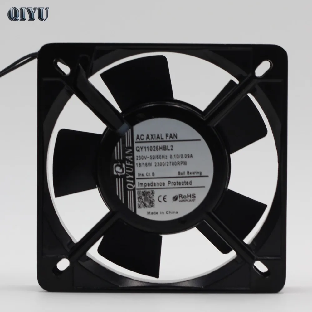 AC 220V QY11025HBL2 Вентилятор охлаждения осевой промышленный 11 см воздуходувки шкафы