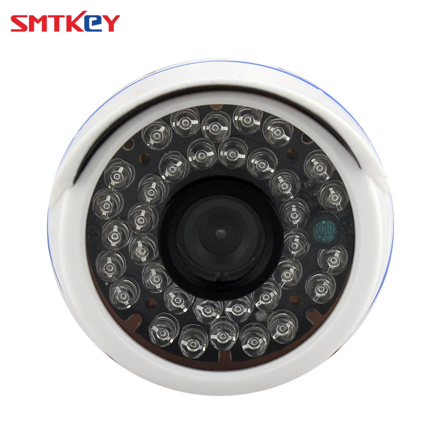 

SMTKEY 36pcs IR LED Night vision 1200TVL CMOS CCD IR Indoor Dome CCTV Camera security camera