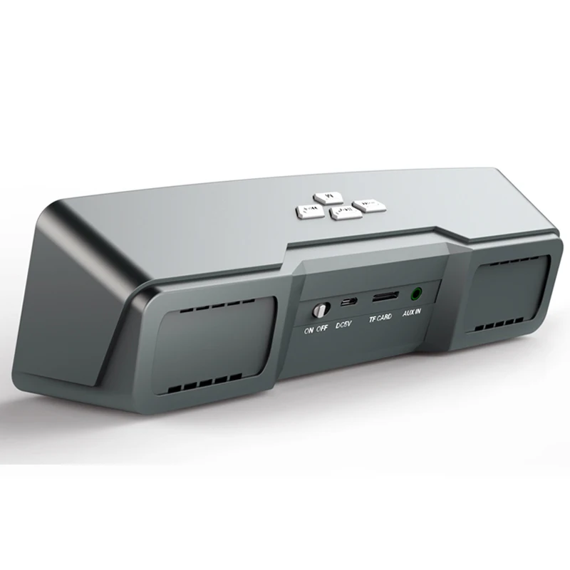 Портативная Hi-Fi Bluetooth-Колонка MAIHA 008 беспроводная стерео-колонка с усиленными