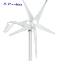 400w 12v 24v wind generator 3 blades wind turbine generator ce approval wind power generator dc charge wind controller